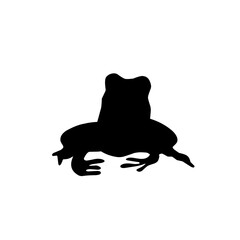 Frog silhouettes