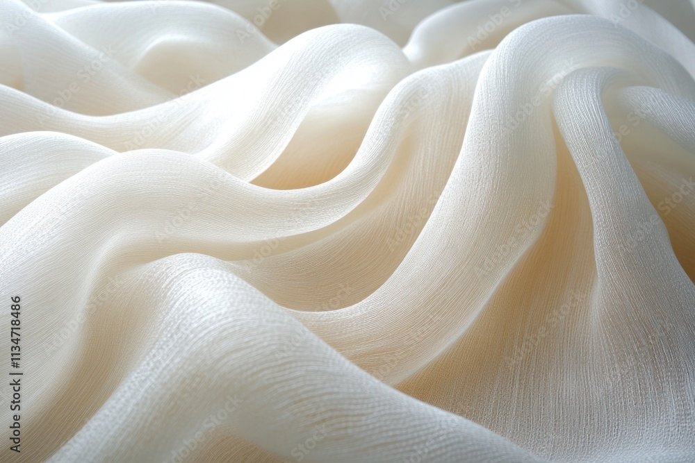 Poster white fabric texture background abstract elegant soft smooth luxury