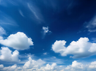 Obraz premium blue sky background with clouds