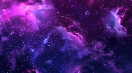 Naklejka premium Cosmic Nebula