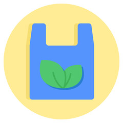 Premium download icon of eco bag