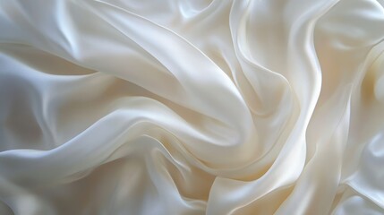 Obraz premium White Silk Background