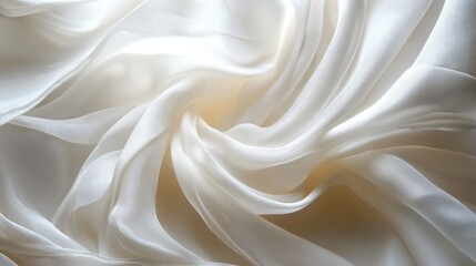 Fototapeta premium White Silk Background