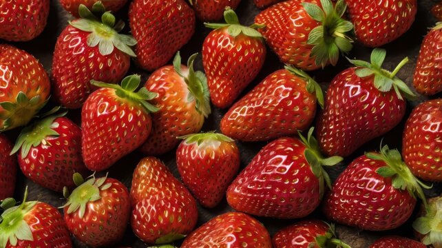 many strawbery delicious