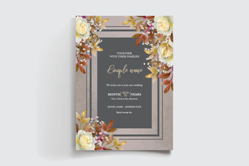 Save the date wedding invitation templates