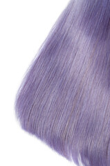  straight remy dyed purple color human hair weaves extensions lace bob wigs on black background