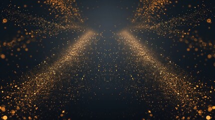 Obraz premium Abstract Golden Sparkle Background