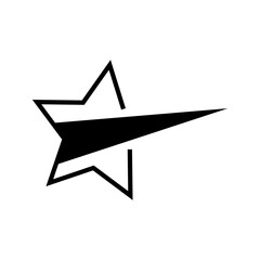 Stylized Minimalist Star Icon Design