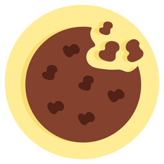 Premium design icon of cookie