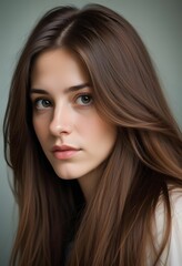 Naklejka premium portrait of a woman