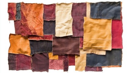 Vibrant Patchwork Textile Art