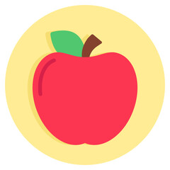 A beautiful design icon of apple