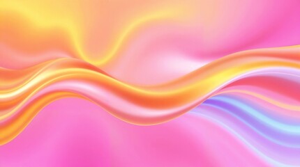 Fototapeta premium abstract colorful background with waves