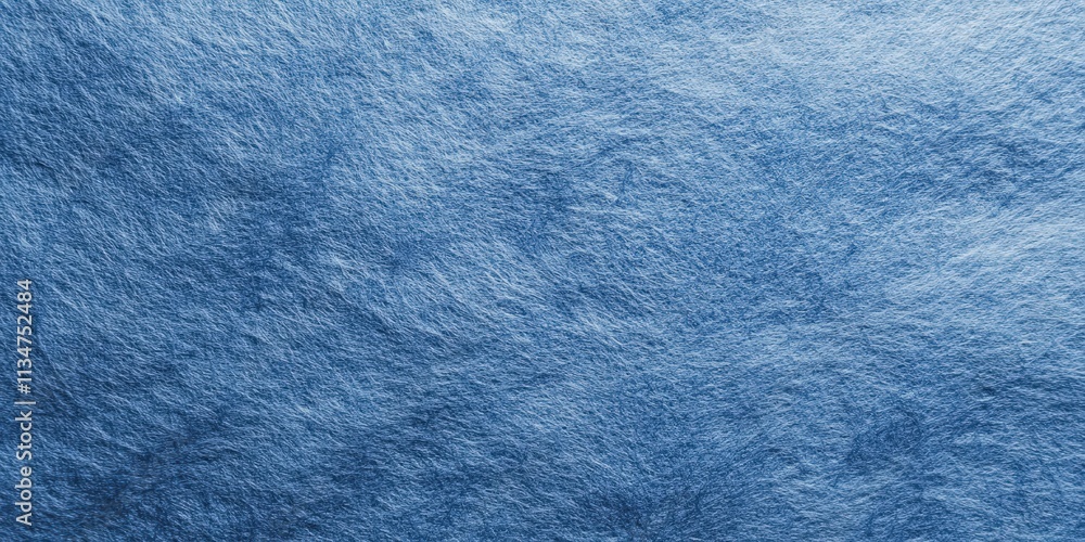 Poster soft textured blue fur background ideal for use in various creative projects and designs with a smoo