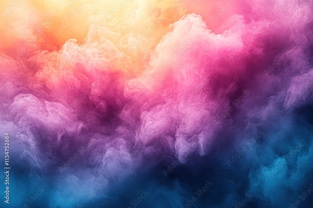 Poster pastel gradient holographic iridescent texture dreamy abstract background with shiny foil and soft l