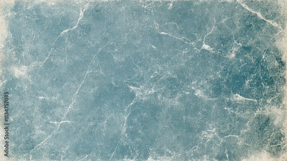 Poster textured blue background with subtle patterns and distressed edges for use in creative design projec