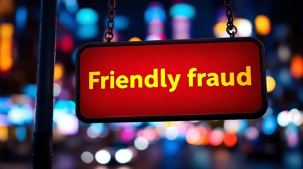 Friendly fraud scam depicting a deceptive customer disputing a legitimate credit card charge for a product they received.