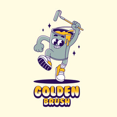 Cartoon character gorden brush
