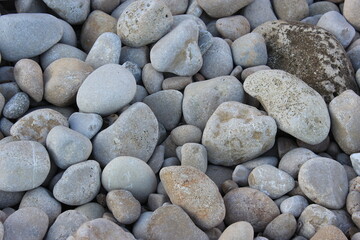 the simplicity and beauty of sea pebbles