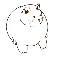 illustration of cartoon rhino