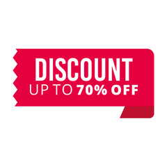 Discount up to 70% off