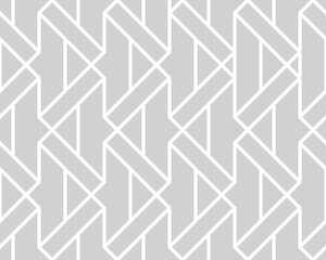 Mesh repeating texture Linear grid pattern with chaotic shapes. Stylish geometric lattice modern vector design