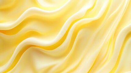 Obraz premium yellow waves gradient background color change white yellow site banner top page, ai, ki, bright light, silk texture