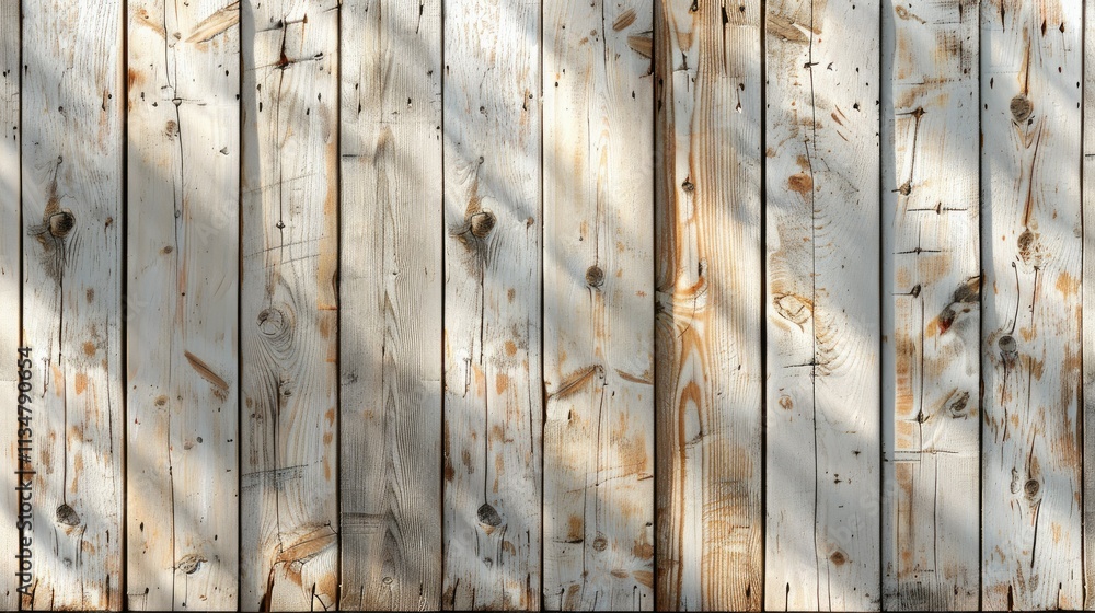 Poster a weathered wooden surface with natural textures and patterns.