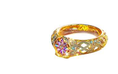 A Ring Sparkling with Hidden Potential and Enchantment