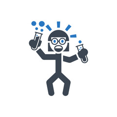 Surprised Scientist Icon