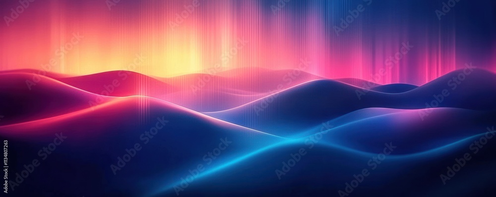 Poster futuristic abstract background for technology network data storage ai graphics education