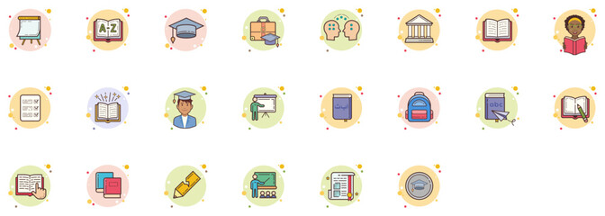 Set of Education icons