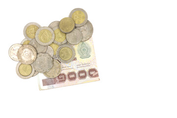 coins and banknotes
