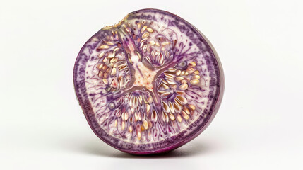 eggplant isolated on white