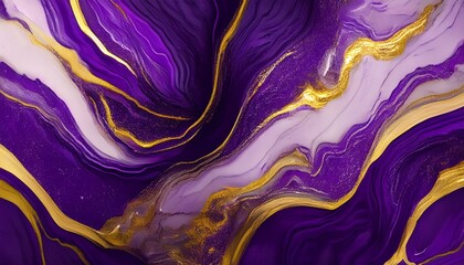Abstract wallpaper painting marble purple gold graphic resource