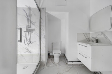 modern bathroom interior