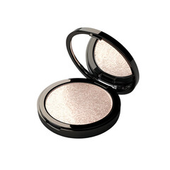 Shimmering Compact Powder Makeup Beauty Cosmetic Glow
