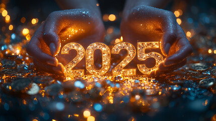 Celebrate 2025: Dazzling Diamonds and Overflowing Gold