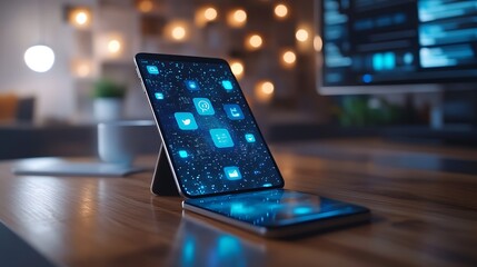 Evening showcase of smartphone apps and digital workspace tools