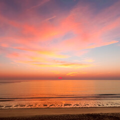 Sunrise over the Ocean