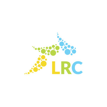 LRC letter logo design on white background. Creative  modern LRC letter logo design. Vector design.