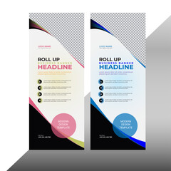 Roll up Banner Design Template