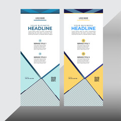 Roll up Banner Design Template