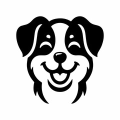The Dog Face black and white image for illustration.