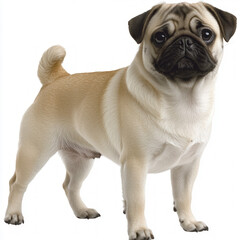 Obraz premium Pug Isolated