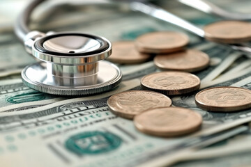 rising health care costs illustration