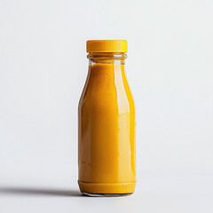Mustard Bottle Isolated
