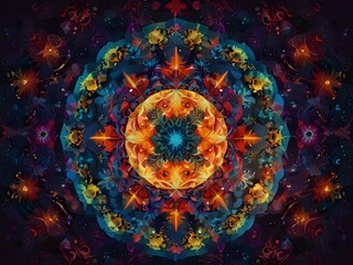 background with circles