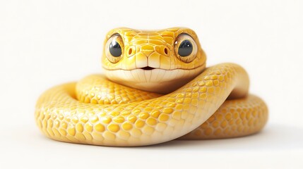 Fototapeta premium Happy new year 2025 celebrating luck and the chinese zodiac snake in a joyful serene environment