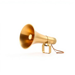 Brass Megaphone Announcement Sound